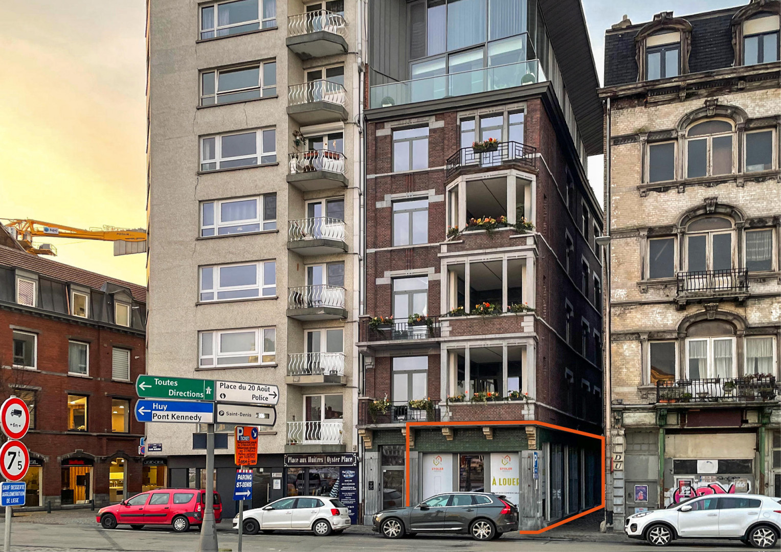 Commerce à Liège